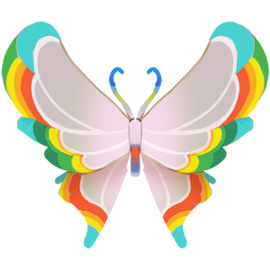 Rainbow-tipped Butterfly